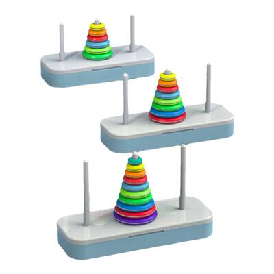 奇艺小学生汉诺塔比赛专用玩具