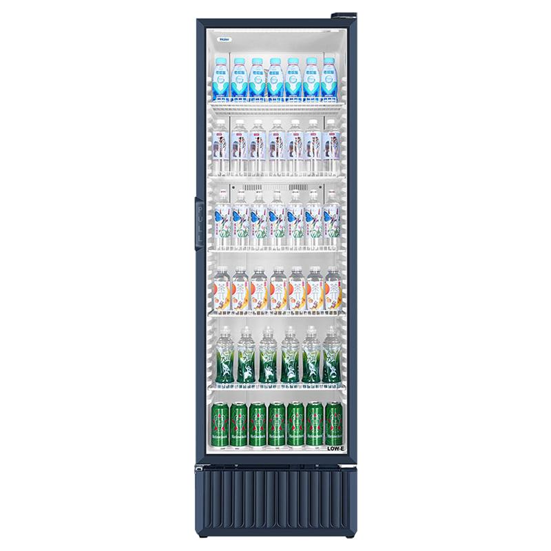 Haier/海尔 SC-412S 冰柜商用展示柜饮料冷藏柜 超市保鲜单门冰箱
