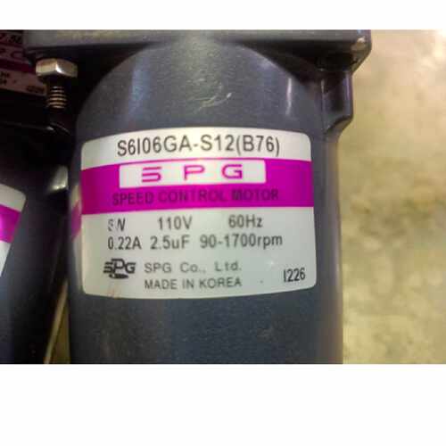 议价原装进口韩国SPG电机S6I06GA一S12（B76），功率6w，电压AC11