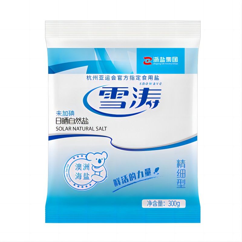 雪涛无碘盐澳洲日晒300g