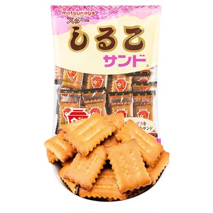 日本进口松永制果北海道红豆饼干110g办公室小吃零食喜糖饼干点心