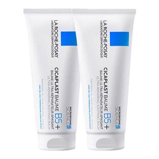 2支新版理肤泉B5+舒缓修复面霜100ml乳液淡痘印修护敏感保湿乳霜