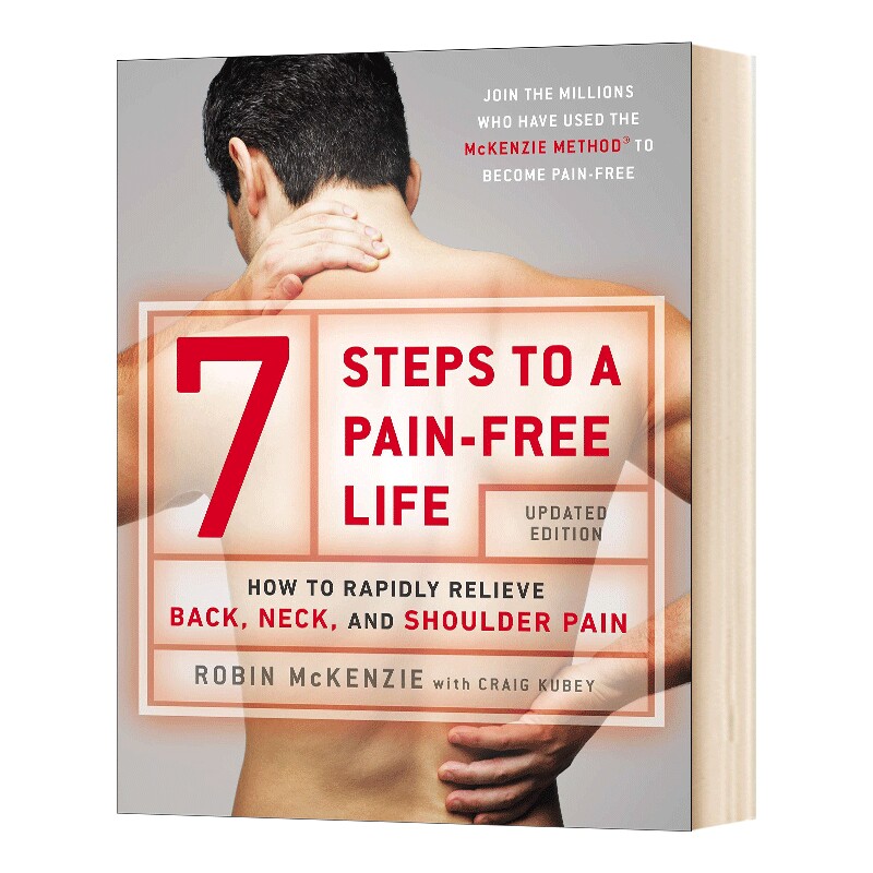 英文原版 7 Steps to a Pain Free Life 麦肯基疗法 7步告别颈椎腰椎烦恼 英文版 进口英语原版书籍
