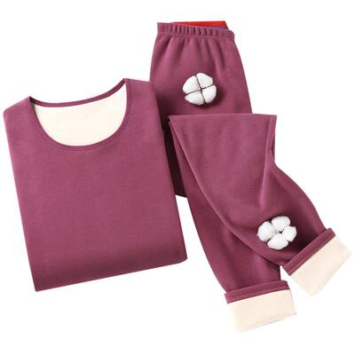 中老年羊绒德秋冬发热保暖内衣