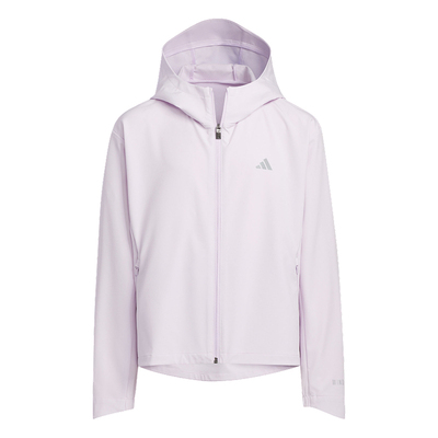 阿迪达斯女大童拒水防风连帽外套