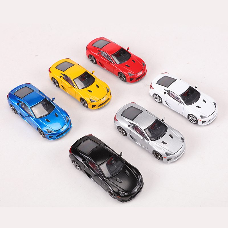 DCT1:64雷克萨斯LFA原厂包装合金授权汽车模型收藏升级版