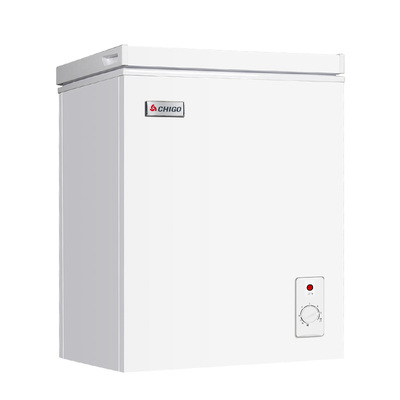 志高小型家用微霜冰柜全冷冻冷藏转换两用一级能效迷你节能小冷柜