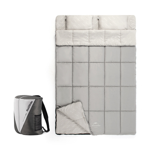 Naturehike挪客双人睡袋户外大人秋冬季露营帐篷大空间保暖情侣款