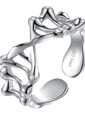 fanci范琦戒指情侣925银