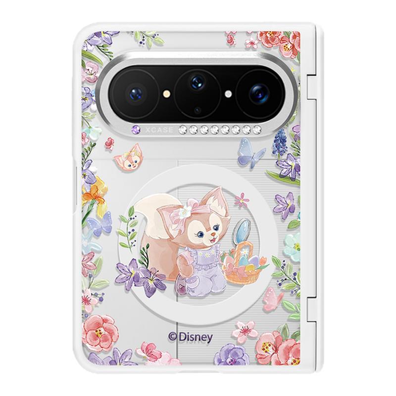 ANGYING × 春季贝儿适用华为PuraXMax手机壳磁吸小折叠阔PURA典藏版XZ中轴全包保护套防摔女x2新款透明可爱