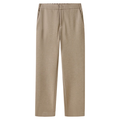 奢品级醋酸羊毛桑蚕丝通勤休闲裤