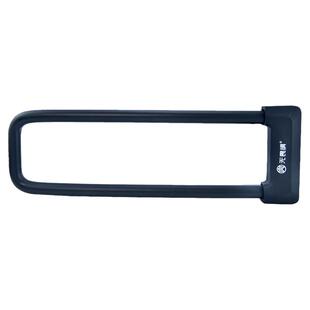 无畏惧C级叶片u型锁u形玻璃门锁双门插锁办公室锁商铺门锁防盗锁