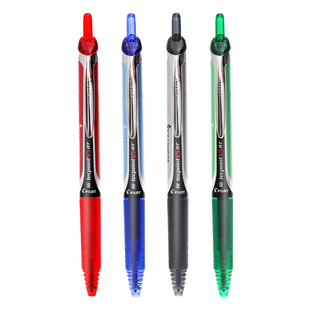 日本pilot百乐笔BXRT按动中性笔V5水笔学生考试用黑笔V5RT笔芯0.5