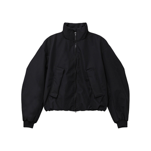 冬季潮牌痞帅风cleanfit短款羽绒服夹克男款保暖轻薄90白鸭绒外套