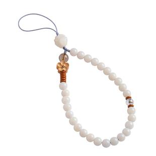 琼睿白菩提手机链琉璃八大本命像手机挂绳结实耐用女士手工串珠短款挂饰手机挂链男女款高级感挂件精致手腕绳