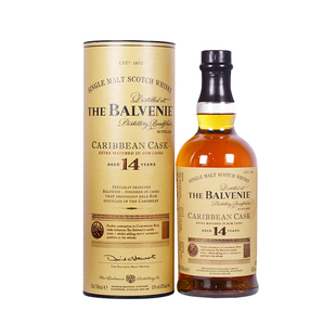 百富14年加勒比桶单一麦芽威士忌Balvenie苏格兰洋酒行货700ml
