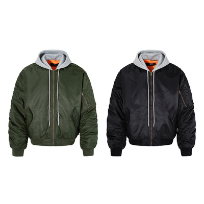 SAIMT美式复古飞行员夹克短款