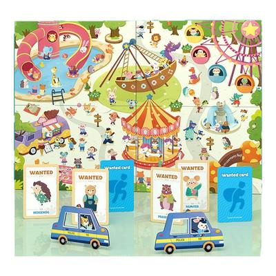 警察抓小偷双人对战玩具