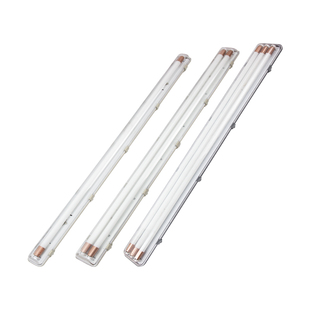 T8LED三防灯单双管日光灯罩全套防潮防尘防水荧光支架厂房36w40w