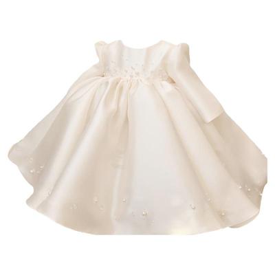 宝宝夏季白色抓周公主裙