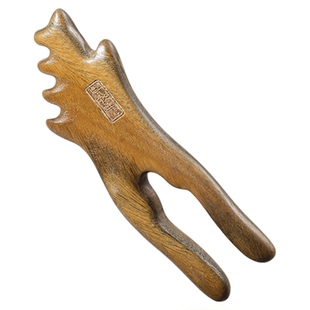 孙善升原创聪耳夹耳朵按摩神器穴位按摩疏通拨筋提拉经络檀木