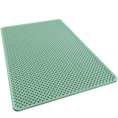 淋浴房防滑垫pvc防摔镂空脚垫