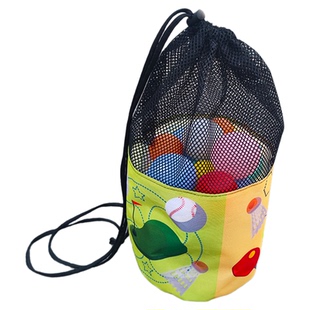 运动球乒乓球收纳袋网兜儿童玩具收纳袋网兜乒乓玩具乒乓袋网球包