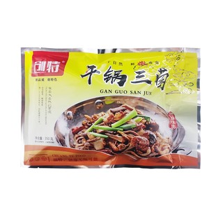 干锅三菌400g餐饮用特色半成品菜酒店美食冷冻湘菜预制菜私房食材