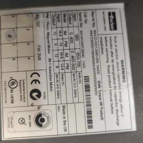 在线议价Parker/派克 AC890 驱动成色如图所示不会，配
