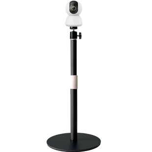 加重监控摄像头支架家用室内照看婴儿宠物桌面伸缩金属落地支撑架