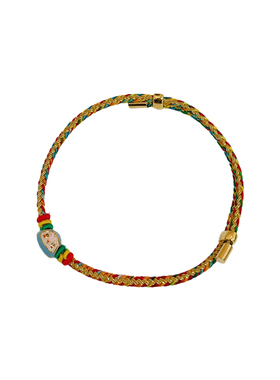 端午节五彩绳手链diy手工编织