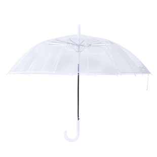 少女心ins透明日本 长柄雨伞小清新森系女 神网红 卡通可爱学生伞