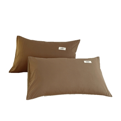 新疆全棉100水洗棉枕套家用一对装纯棉枕头套4874单个枕芯内胆套2