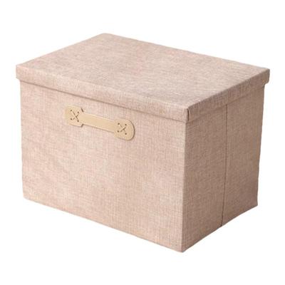 简约布艺收纳盒收纳筐尺寸定制抽屉式橱柜衣物折叠有盖储物布艺收