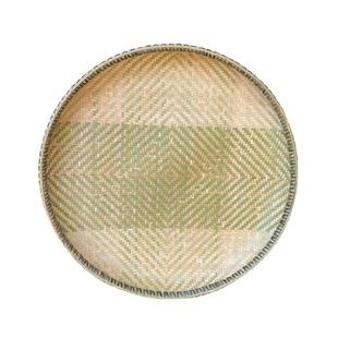 45/60/70/80厘米精编款竹皮锁边簸箕竹筐茶叶筐圆形家用晾晒盘水