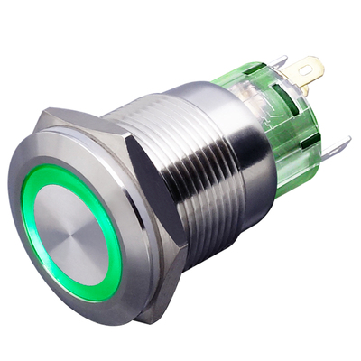 金属不锈钢启动按闭1开关自锁