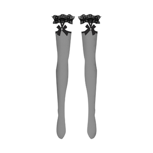 性感蕾丝渔网JK吊带半截丝袜情调禁欲系大腿根小网眼过膝长筒袜女