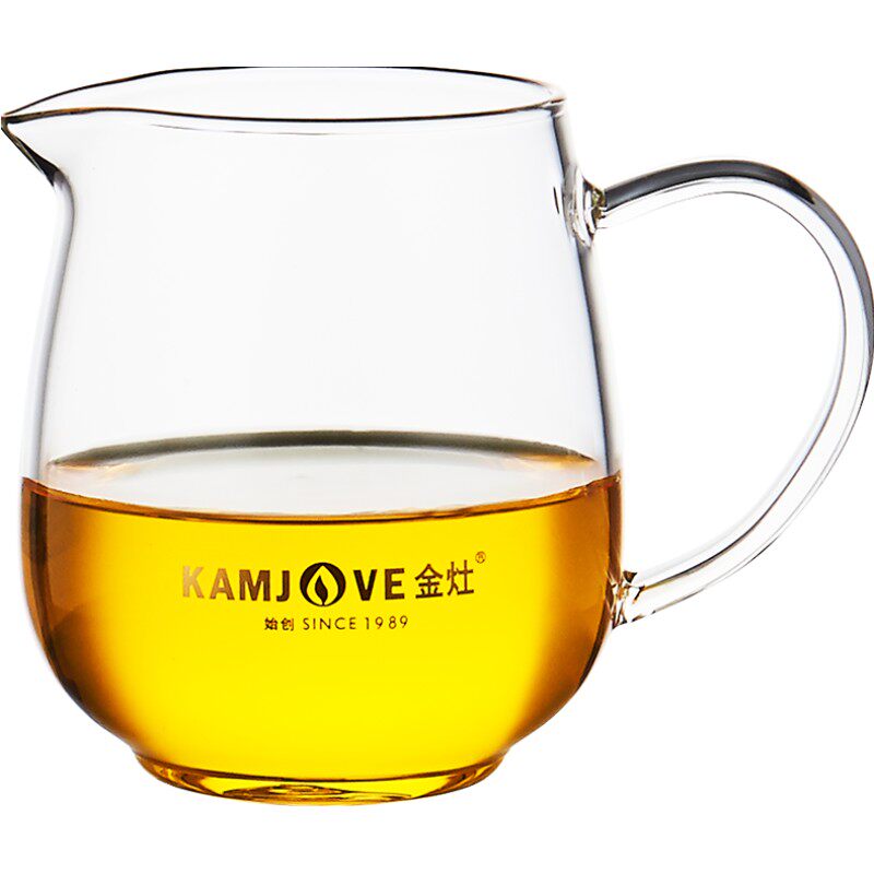 金灶耐热玻璃公道杯茶水分离器