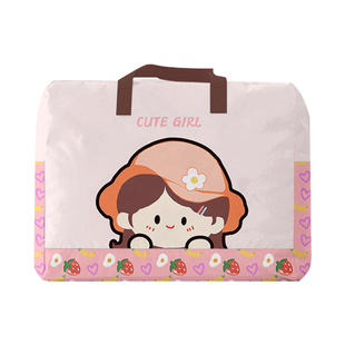 幼儿园被子收纳袋防水防潮行李包装儿童被褥手提衣物收纳整理袋子