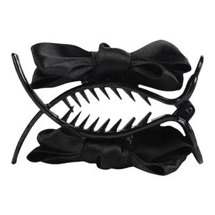 丸子头抓夹头饰发夹女后脑勺花苞头发卡新款圆形固定神器夹子发饰