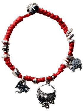 EnSage x Yesung同款 红色新年琉璃手链/丰饶手绳心脉/赤结戒指