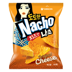 韩国进口ORION好丽友芝士洋葱味玉米片脆片膨化食品休闲小零食