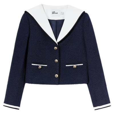 self-portrait粗花呢外套