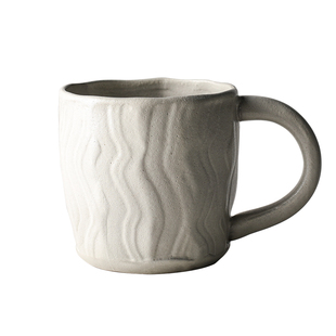 九土咖啡杯粗陶手工复古个性日式小众陶瓷杯子礼物艺术咖啡马克杯