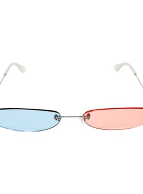 美国代购双色调无框架太阳镜