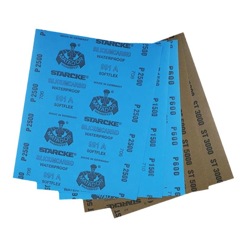 德国勇士水砂纸干湿两用进口砂纸
