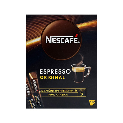 法国Nescafe意式浓缩速溶黑咖啡