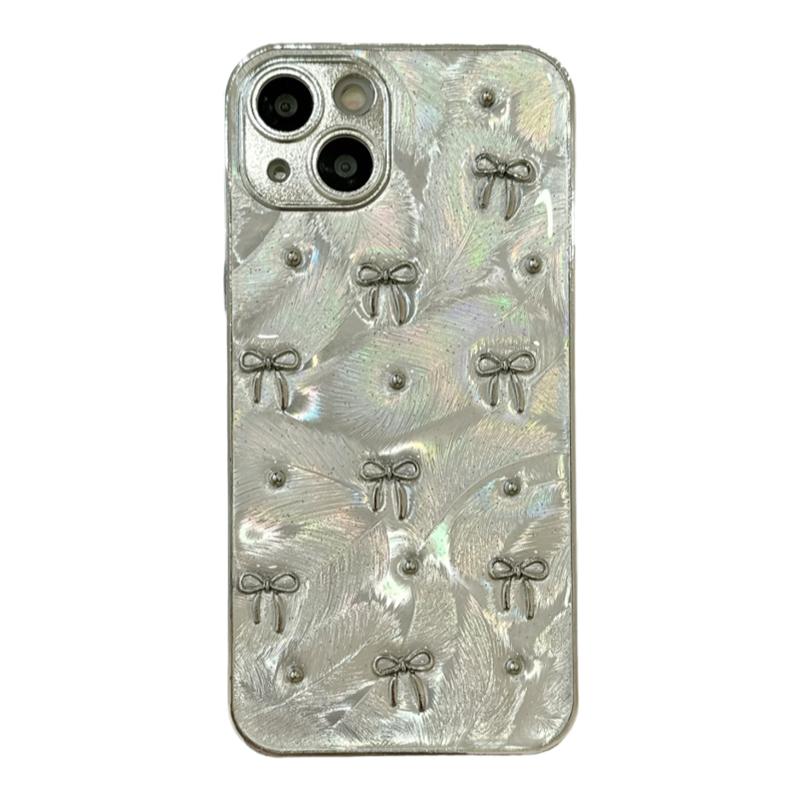 ins立体滴胶蝴蝶适用苹果14手机壳iPhone16ProMax韩风新款15pro防摔12女款小众11硅胶14pro简约透明全包软13