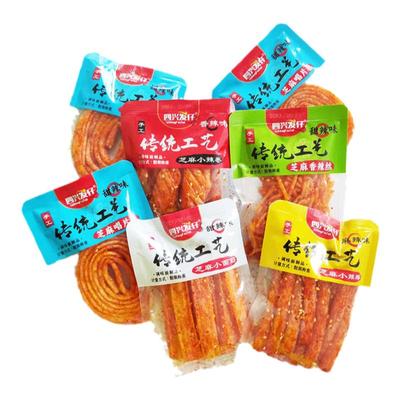 芝麻小面筋四兴发仔辣条