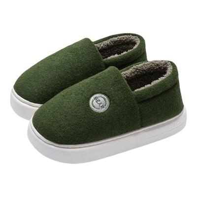 冬季棉拖鞋男室内家居包跟软底保暖厚底加绒秋冬防滑厚底外穿棉鞋